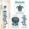 1 Pack Wind Chimes Sea Turtle Wind Chime for Outside with 4 Aluminum Tubes, Windchimes Outdoors Clearance Home Garden Patio Decor Memorial Wind Chimes for Mom Grandma Unique Birthday Festival Gifts
